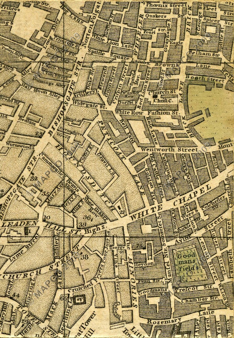 Bowles's Reduced New Pocket Plan Of The Cities Of London And Westminster With The Borough Of Southwark, Exhibiting The New Buildings To The Year 1775.