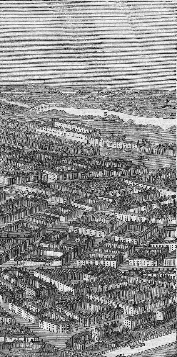 The West-End Railway District, London