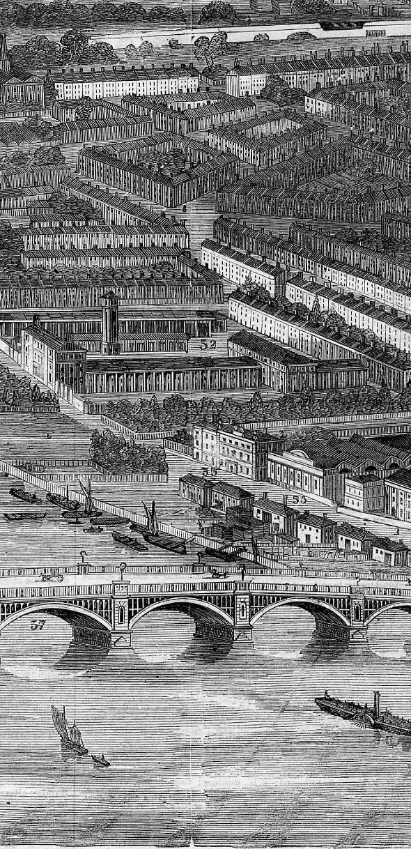 The West-End Railway District, London