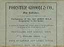 View Forster & Groom's Advertisement