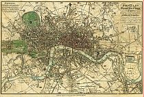 Pigot & Co's Metropolitan Guide & Map c1820