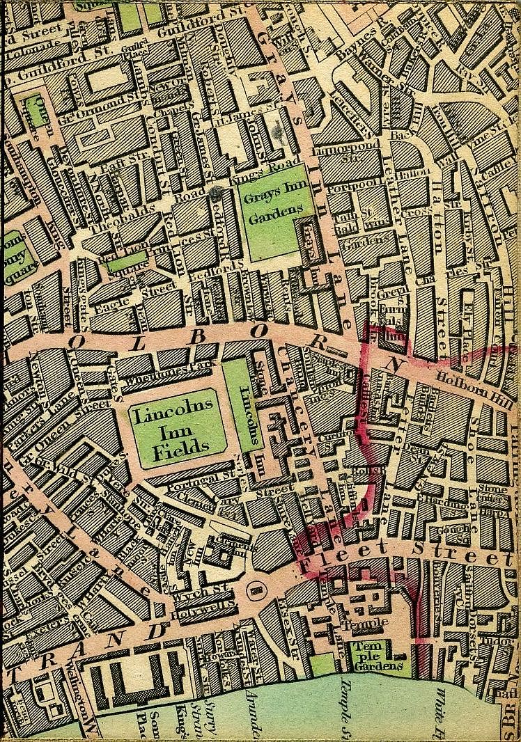 Mogg's Strangers Guide To London 1834