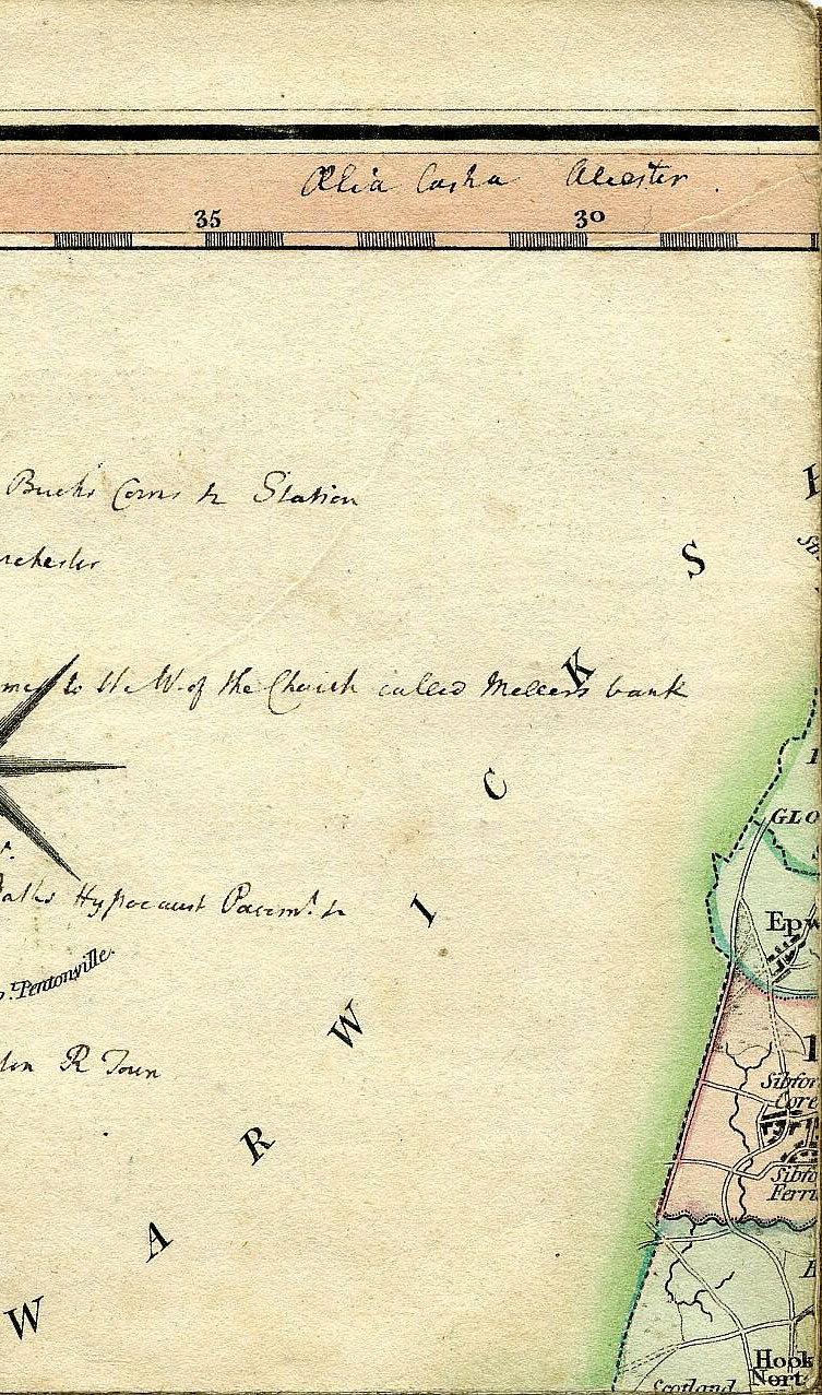 Smith's New Map Of The County Of Oxford 1801