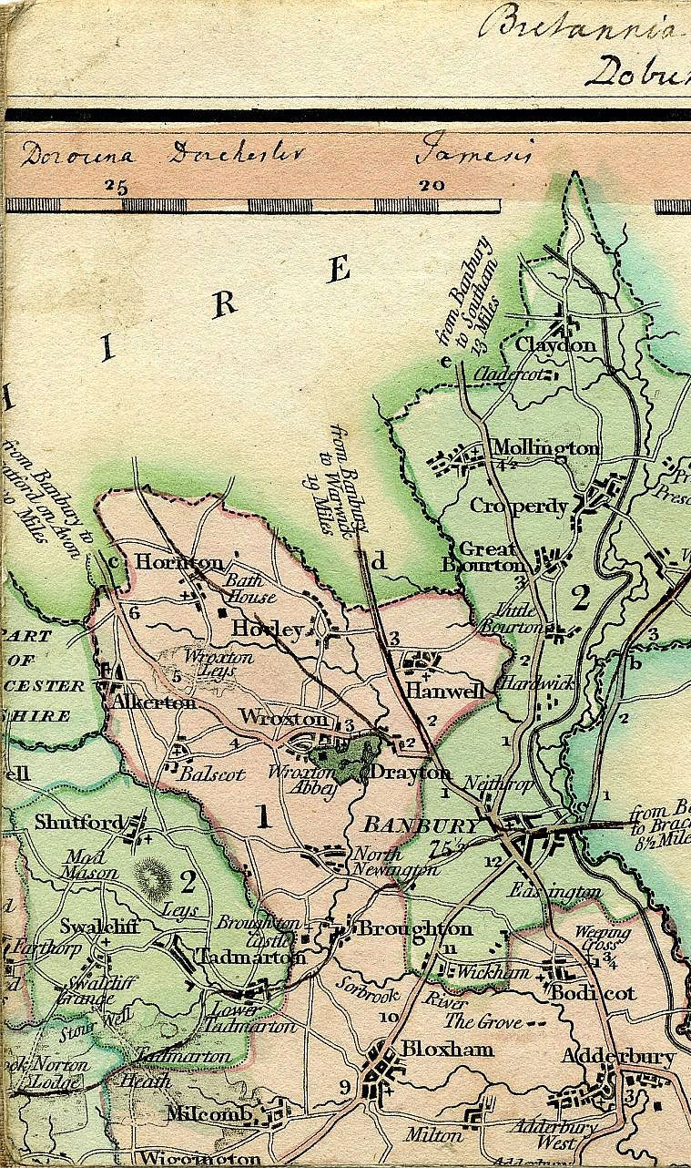Smith's New Map Of The County Of Oxford 1801