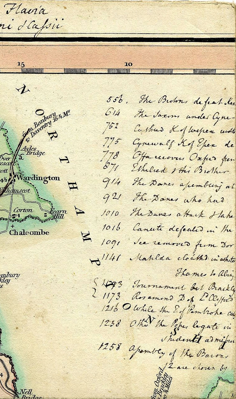 Smith's New Map Of The County Of Oxford 1801