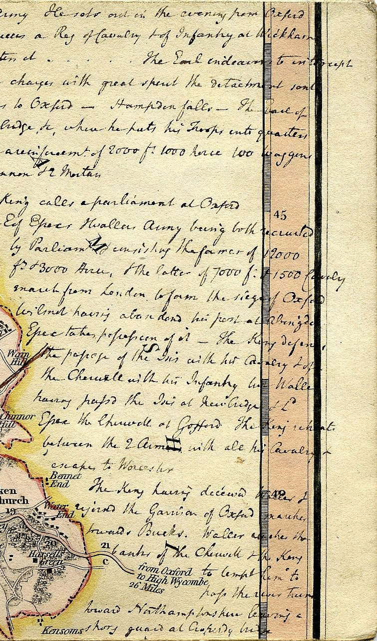 Smith's New Map Of The County Of Oxford 1801