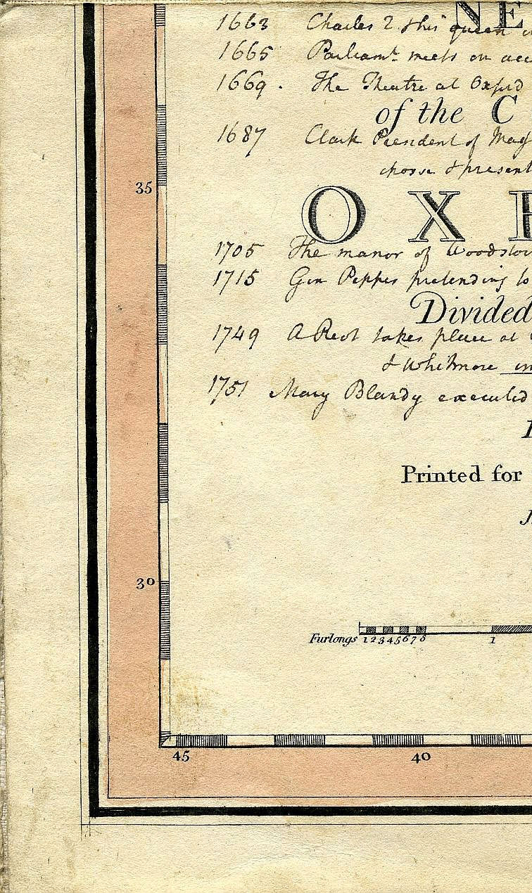 Smith's New Map Of The County Of Oxford 1801
