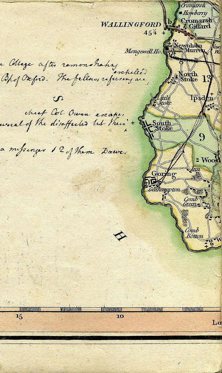 Smith's New Map Of The County Of Oxford 1801