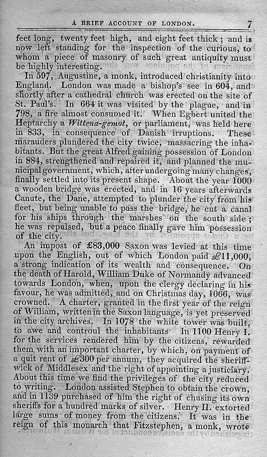 Pigot & Co.'s Metropolitan Guide & Book Of Reference c1820