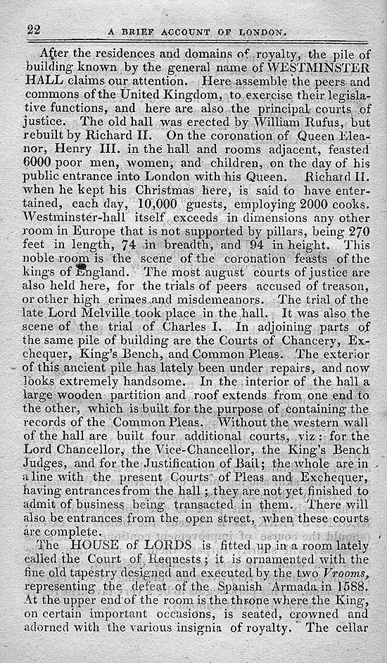 Pigot & Co.'s Metropolitan Guide & Book Of Reference c1820