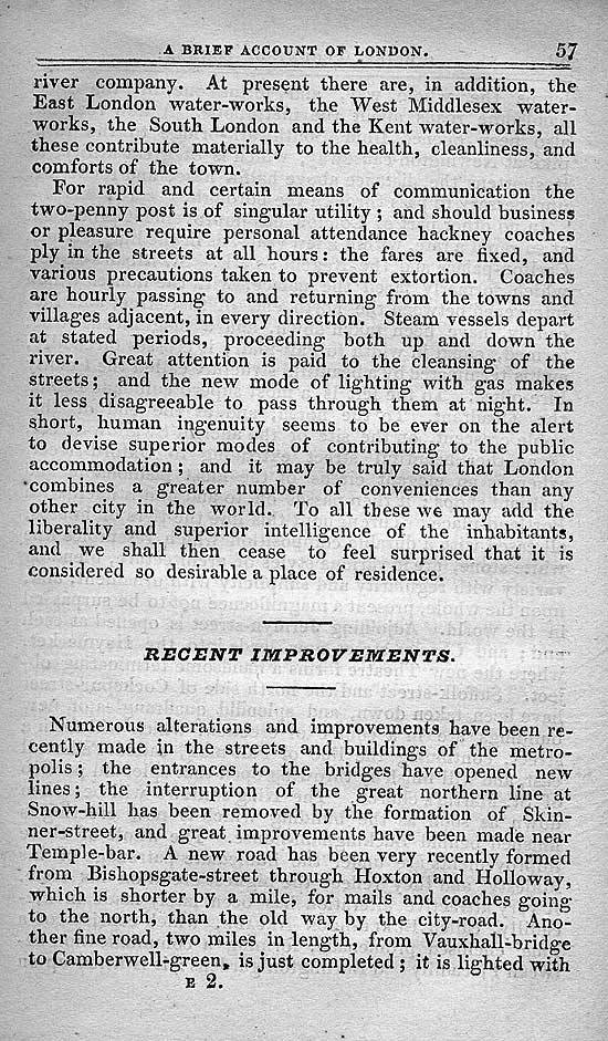 Pigot & Co.'s Metropolitan Guide & Book Of Reference c1820