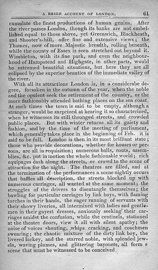 Pigot & Co.'s Metropolitan Guide & Book Of Reference c1820