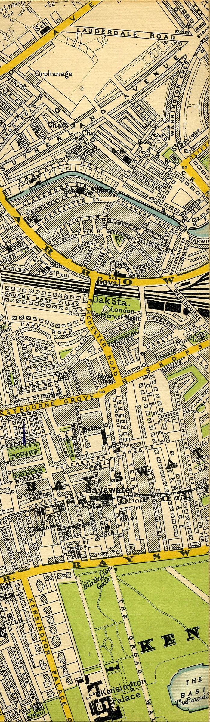 Stanford's Map Of Central London 1897