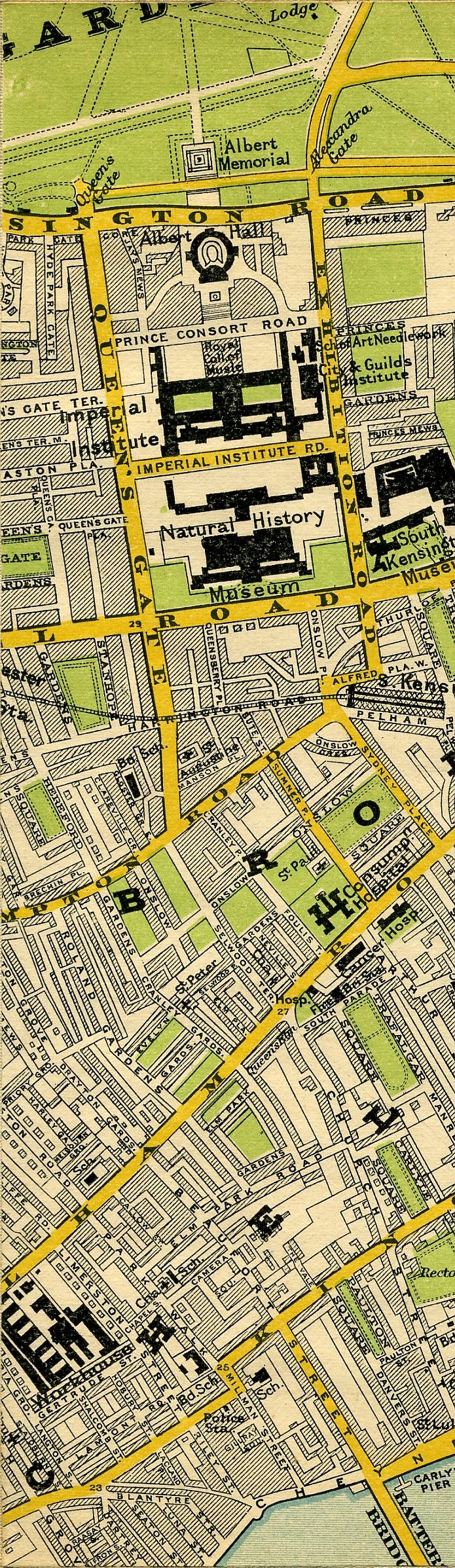 Stanford's Map Of Central London 1897
