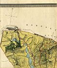 Map Compass, Kenwood, Hornsey Parish, & The Grove, St. Pancras