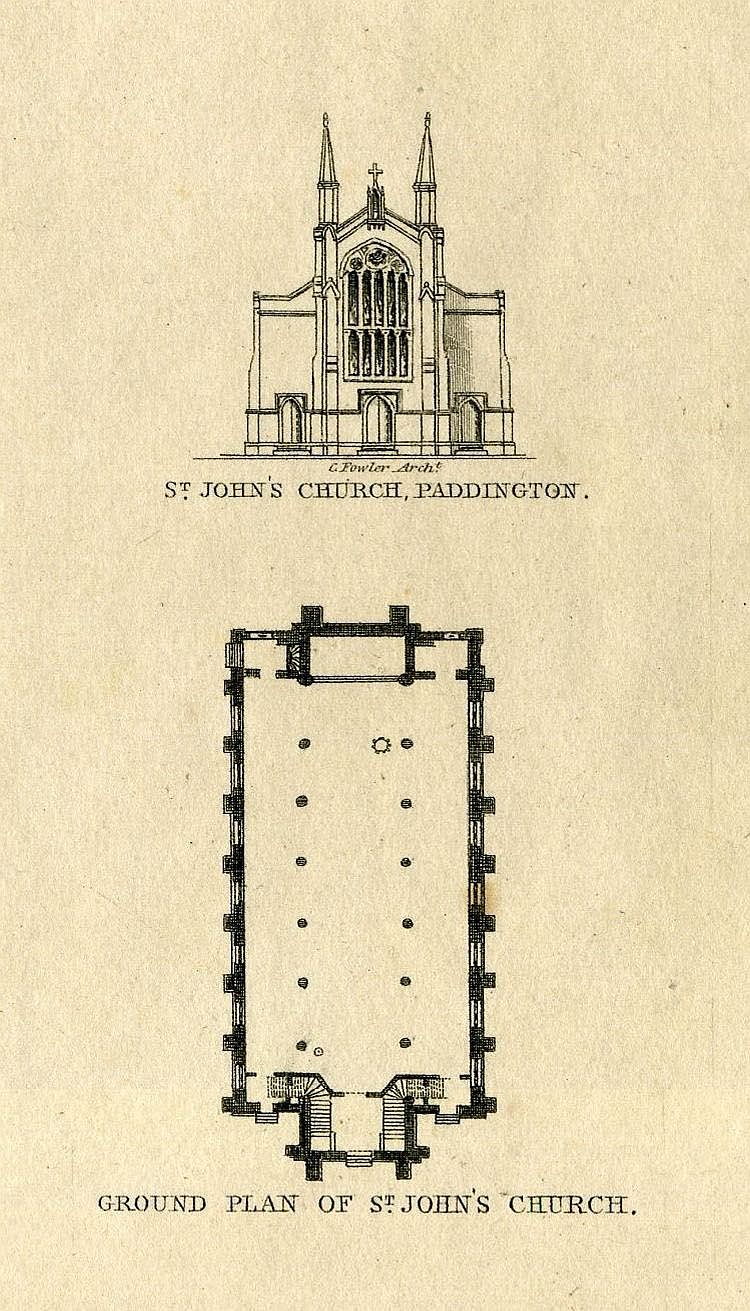 Plans & Elevations Of The Public Buildings In The Borough Of St. Marylebone