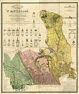 View The Map Of The Borough Of St. Marylebone 1834
