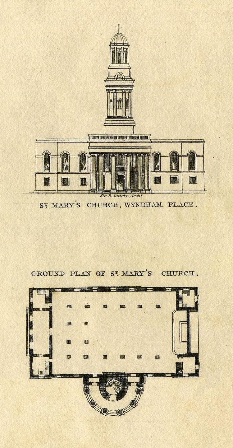 Plans & Elevations Of The Public Buildings In The Borough Of St. Marylebone