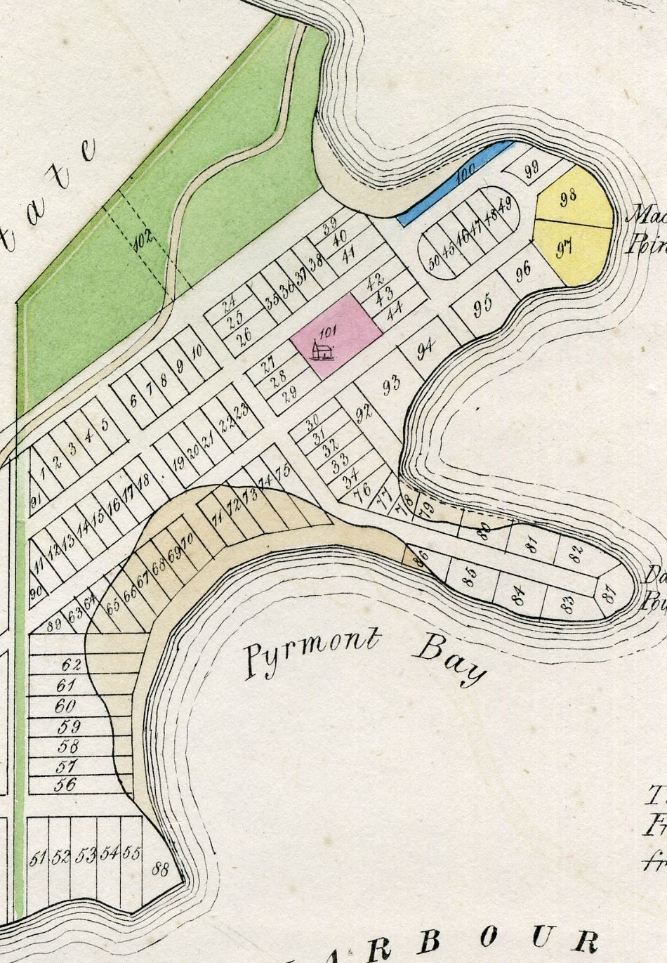 pyrmont map