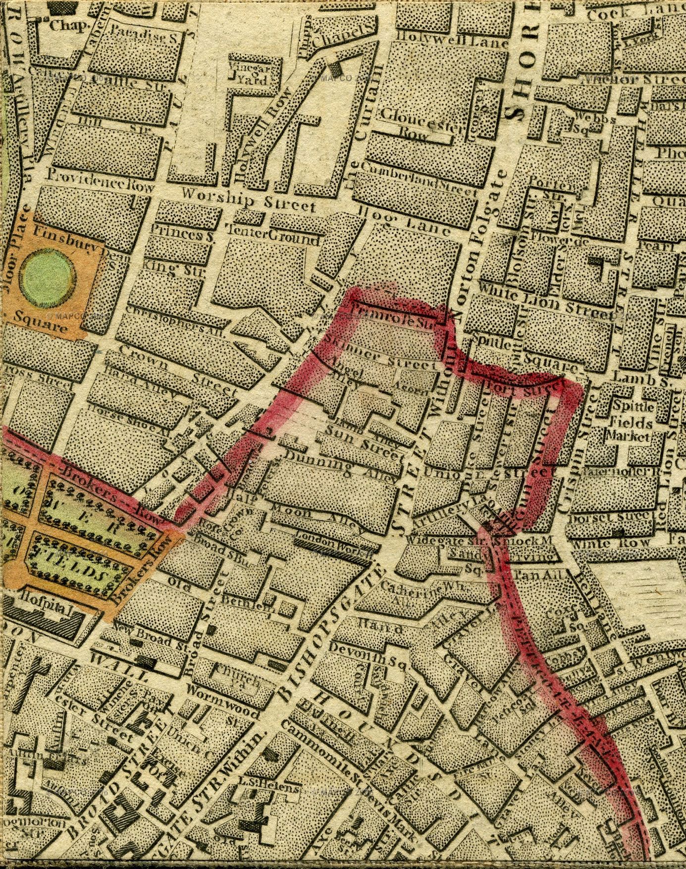 Return To Previous Map Image