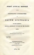 View The First Colonization Report Title Page