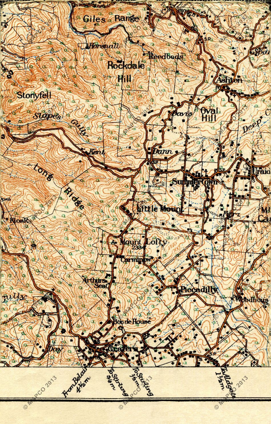 Click For An Enlarged Map Image