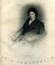Aaron Arrowsmith Aetat 72. Died 1823.