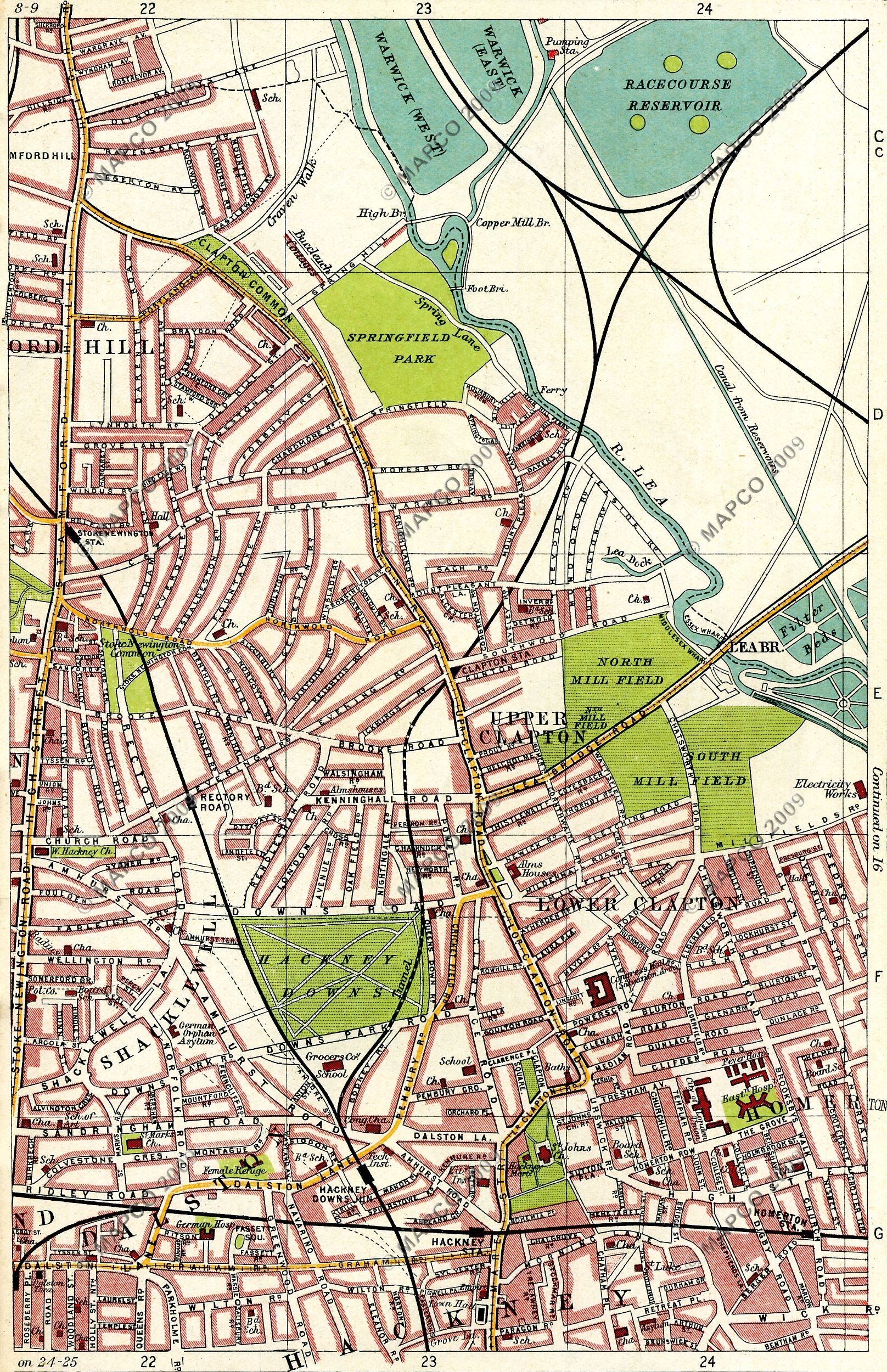 MAPCO Map And Plan Collection Online : Bartholomew's Handy Reference ...