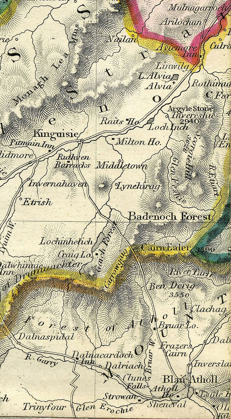 MAPCO Map And Plan Collection Online : Betts's New Map Of Scotland c1847.