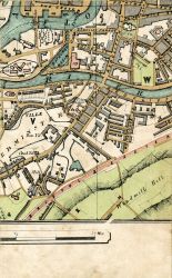 The Grove, Floating Harbour, New Gaol, Bathurst Basin, Somerset Square, River Avon, Southville, Bedminster, Bristol & Exeter Railway, & Windmill Hill
