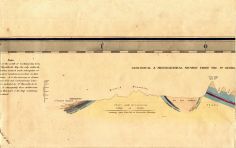 Note, & Geological & Mineralogical Section From The St. George's Channel To The German Ocean