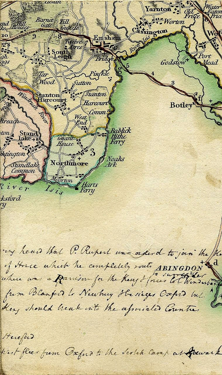 Smith's New Map Of The County Of Oxford 1801