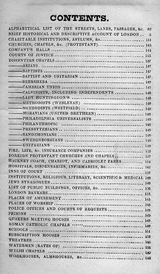 Pigot & Co.'s Metropolitan Guide & Book Of Reference c1820