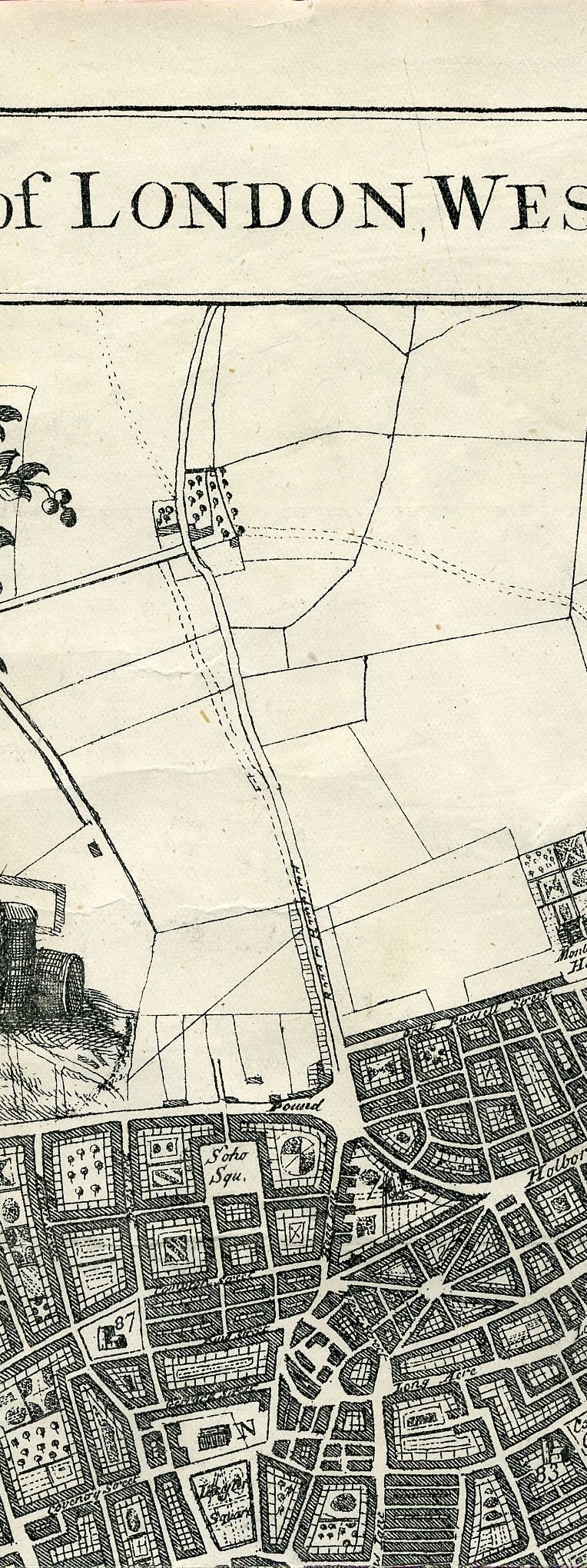 Senex's Plan Of London 1720