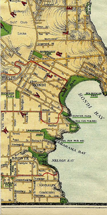 MAPCO Map And Plan Collection Online : Map Of Sydney Harbour And ...