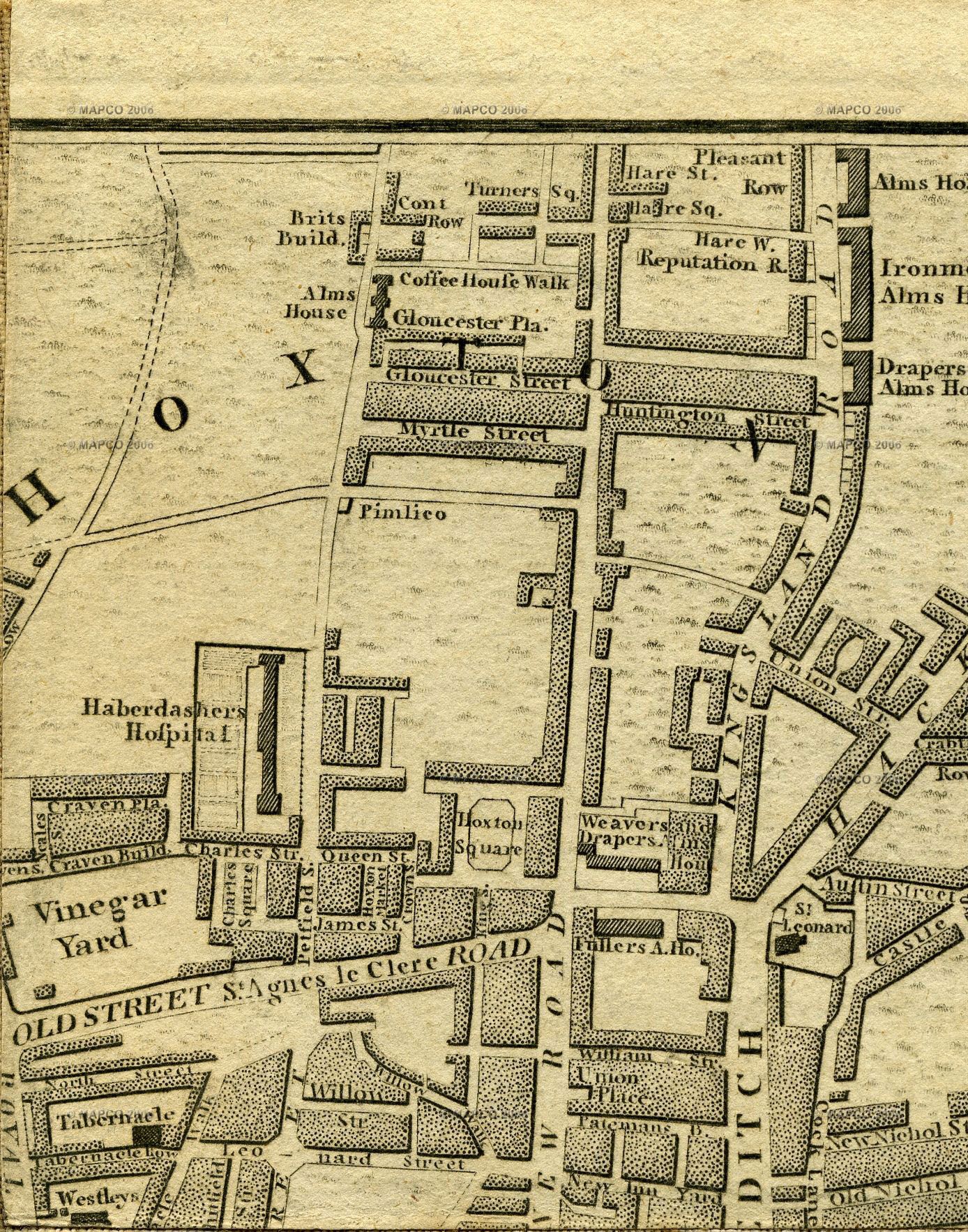 MAPCO Map And Plan Collection Online : Wallis's Plan Of The Cities Of ...