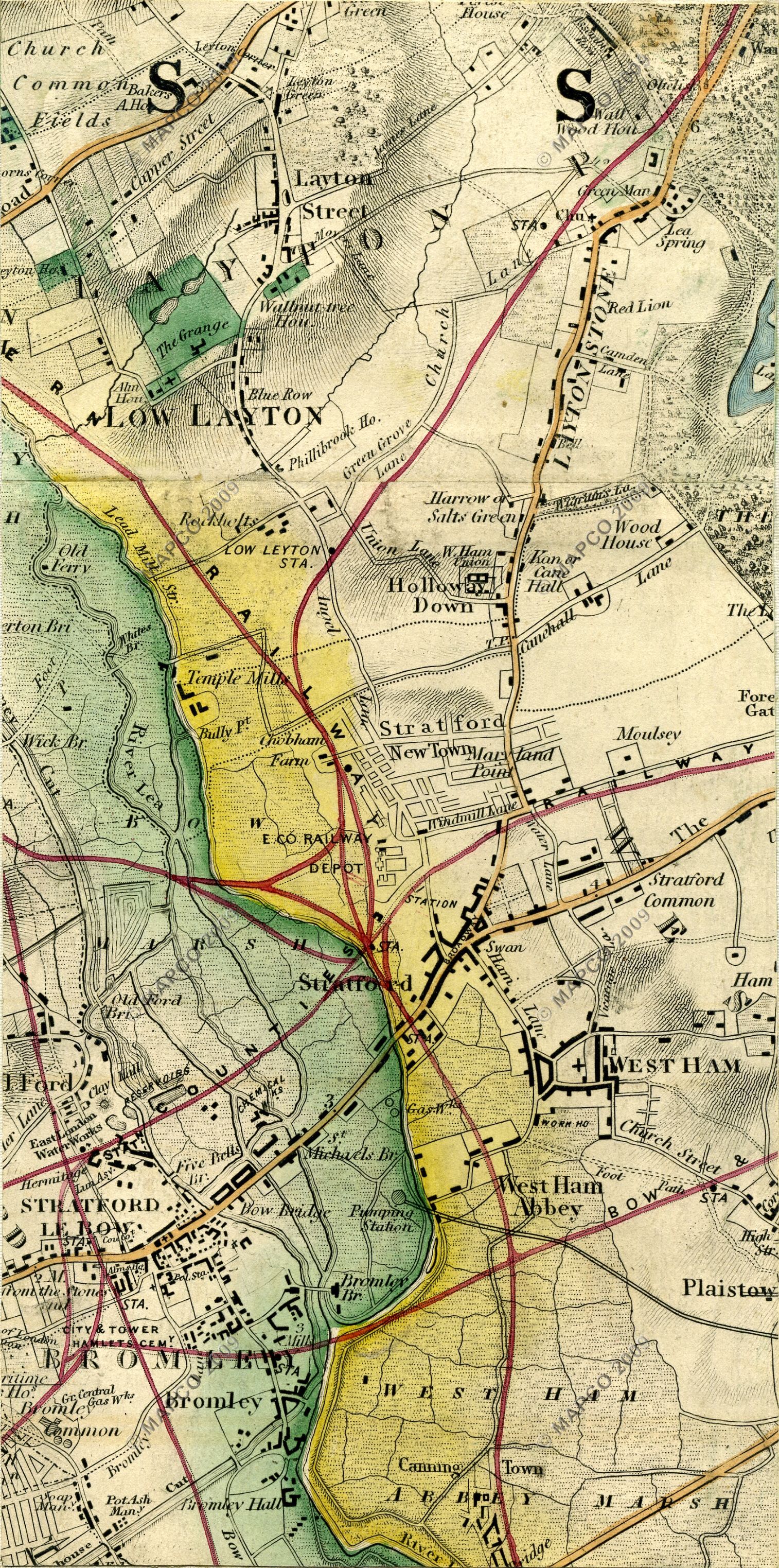 Click To Return To Previous Map Image